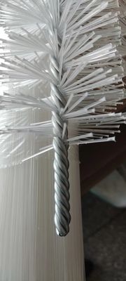 Stainless Steel Axe Length 660mm 1mm PP Filament Diameter Spiral Brush