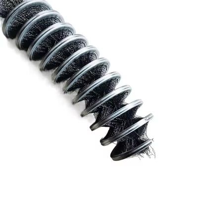 Spiral Roller Brush Polishing High Quality Wiredrawing Inverted Spiral Coiled Brush