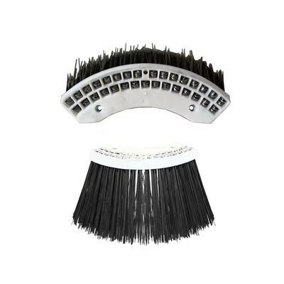 Road Cleaning Sweeper Gutter Broom with Steel Wire Side Brush and 2*3mm Filament Diameter