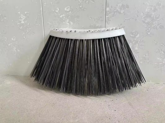 Road Cleaning Sweeper Gutter Broom with Steel Wire Side Brush and 2*3mm Filament Diameter