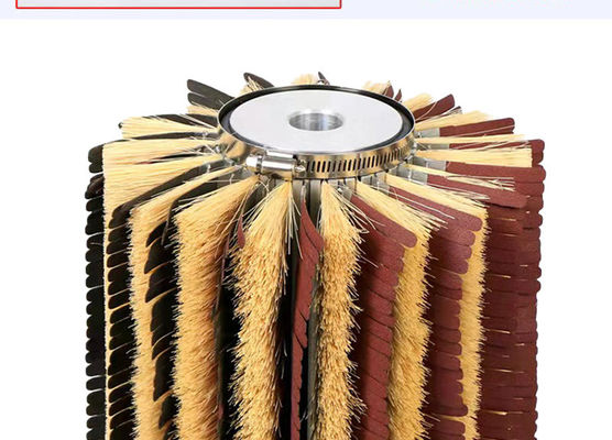 Abrasive Cloth Polishing Brush Sisal Brush Industrial Sisal Polishing Roll Wood Polishing Sisal Sanding Paper