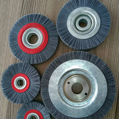 Flat Bowl Shaped Copper Wire Wheel For Grinding , Rust Removal And Polishing