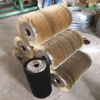 Grinding Machine Stainless Steel Wire Brush Roller Winding Type