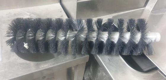 Flour Sieve Powder Spiral Mechanical Equipment Outer Winding Brush Roller