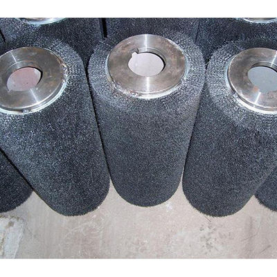 Industrial Cleaning Silicon Carbide Synthetic Fiber Brush Roller Bristle Cylindrical Roller Brushes