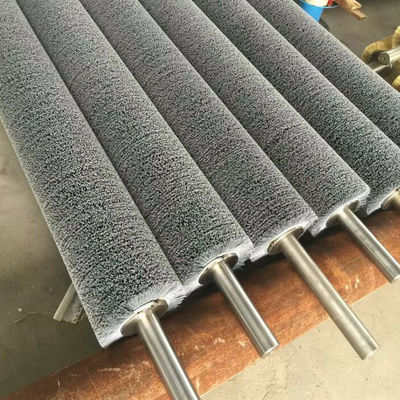 Industrial Cleaning Silicon Carbide Synthetic Fiber Brush Roller Bristle Cylindrical Roller Brushes