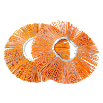 205*660mm Street Snow Sweeper Brush For Road Cleaning Wafer Brush
