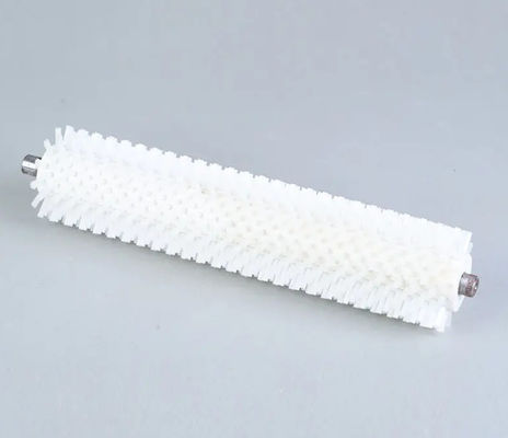 Industrial Motorized Rotary Sweeping Conveyor Belt Cleaner Polishing Grinding Function Roller Brushes