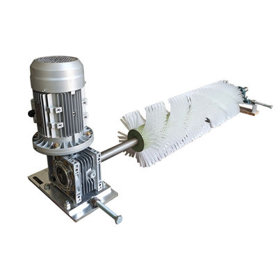 Electric Roller Brush Cleaner Wear-resistant Nylon Wire Spiral Brush Roller Cement Coal Mine Factory Belt Conveyor