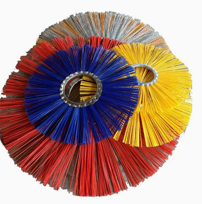 PP Base Material Road Sweeper Wafer Brushes 130X510mm