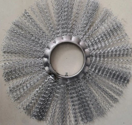 PP Base Material Road Sweeper Wafer Brushes 130X510mm
