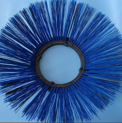 Poly Wire Bristle Mixture Johnston 2000 Sweeper Side Front Brush