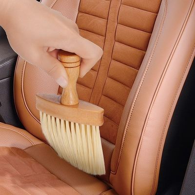 Multifunctional Gap Cleaning Wooden Dust Brush Soft Bristles Keyboard Clean Brush