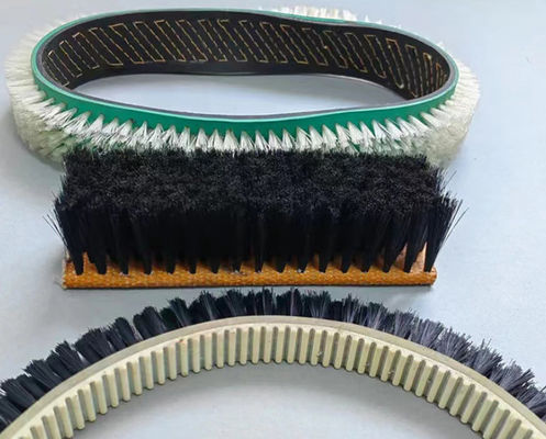 Nylon Bristle Cleaning Conveyor Belt Roller Brush 30mm