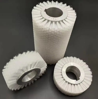 Industrial Cleaning Nylon Abrasive Wire Small Dust Removal Bristle Hollow Round Brush Roller Brush