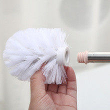 Washing Room Plastic Clean Handle Head Toilet Cleaning Brush