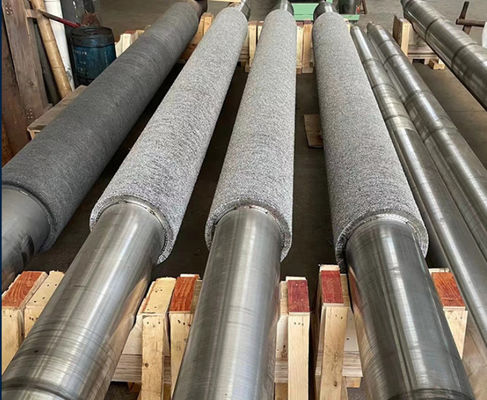 Steel Plate Rust Removal And Deburring Steel Wire Brush Roller