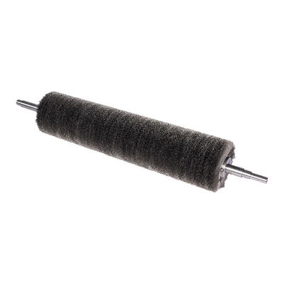 Brass Wire / Steel Wire / Silicon Carbide Industrial Rotary Roller Brush For Polishing