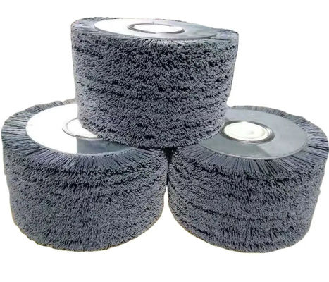 Buffing 250mm Abrasive Wire Wheel Nylon Brushes Stainless Steel Wire Circular Brush Steel Wire Brushes for Pot Polishing Machine