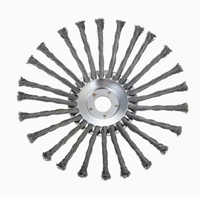 Heavy-Duty 8-Inch Steel Weeding Wheel for Outdoor Gardening