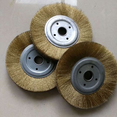 Brass Round Wire Brushes Brush Steel Wire Cup Brush Steel Wire Wheel Shoe Machine Shoe Consumables