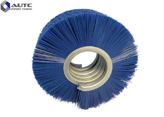 Customized Flexible Industrial Spiral Wire Brush , Nylon Spring Brush Steel Copper