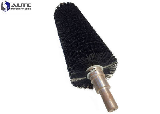 Customized Flexible Industrial Spiral Wire Brush , Nylon Spring Brush Steel Copper