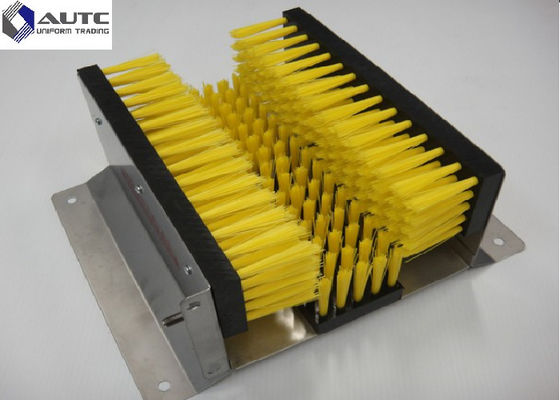 Flexible Forklift Brush Sweeper Industrial Cleaning Broom Outdoor Push Brush