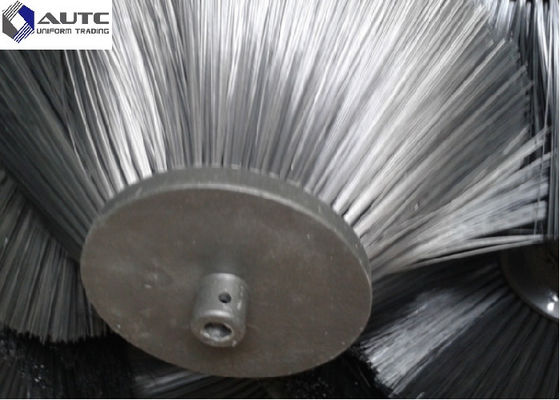 200mm Base Industrial Cleaning Brushes For Nilfish Motor Driven Machine
