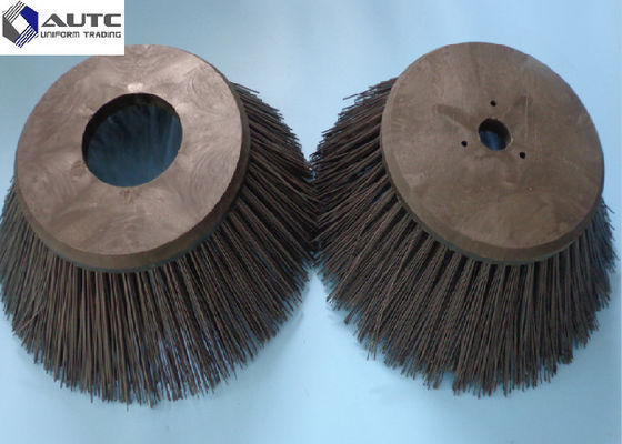 200mm Base Industrial Cleaning Brushes For Nilfish Motor Driven Machine