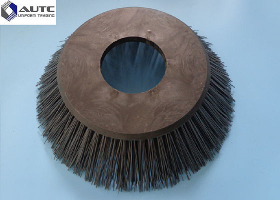 200mm Base Industrial Cleaning Brushes For Nilfish Motor Driven Machine