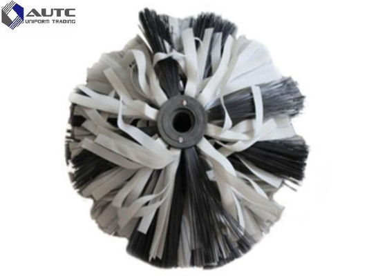Truck Guardrail Cleaning Brush , Fence Cleaning Brush Highway Gray White