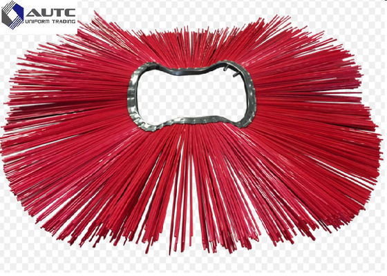 Tractor Mounted Snow Sweeper Brush Angle Broom Brushes Multi Color OEM