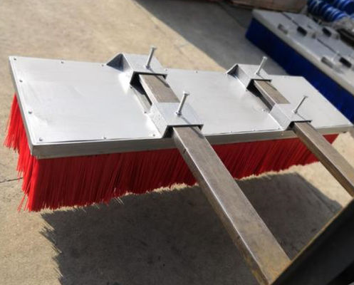 New Style Outside Forklift Attachment Road Sweeping Brush Larger Wings Truck Forklift Attachment Broom