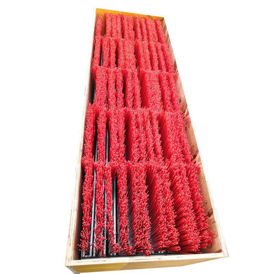 New Style Outside Forklift Attachment Road Sweeping Brush Larger Wings Truck Forklift Attachment Broom