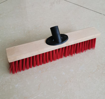 Length 40cm Wooden Garden Hard Broom Parts Attachment Head