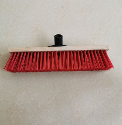 Length 40cm Wooden Garden Hard Broom Parts Attachment Head