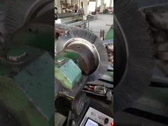 پاکسازی اسپریال روتاری به سمت داخل داخل حلقه داخلی SS مسخر اسپریال زخم کویل برس